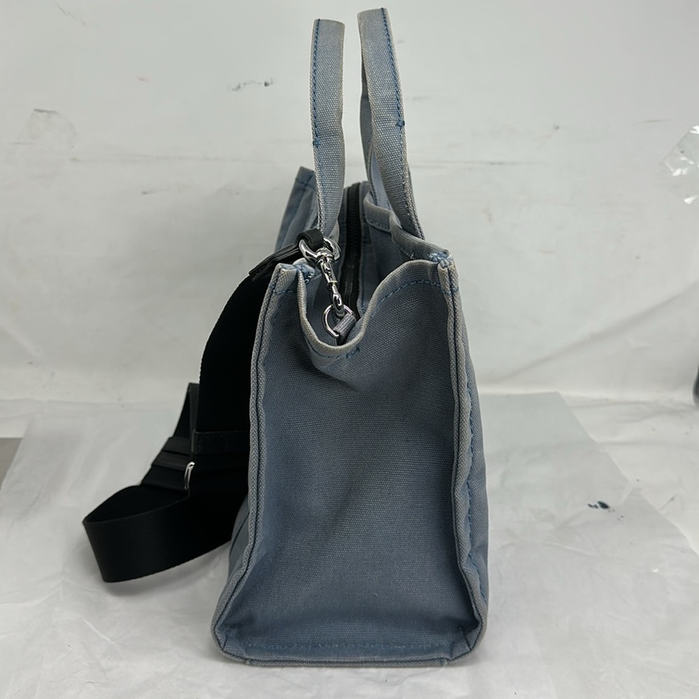 Marc Jacobs Blue and Black Tote Bag with Detachable Strap - Picture 5 of 14